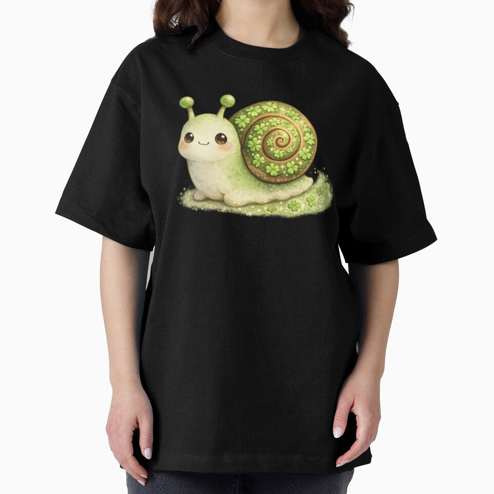 Slow Living, Big Luck – Cozy Irish Cottagecore Snail by PunchDrop
