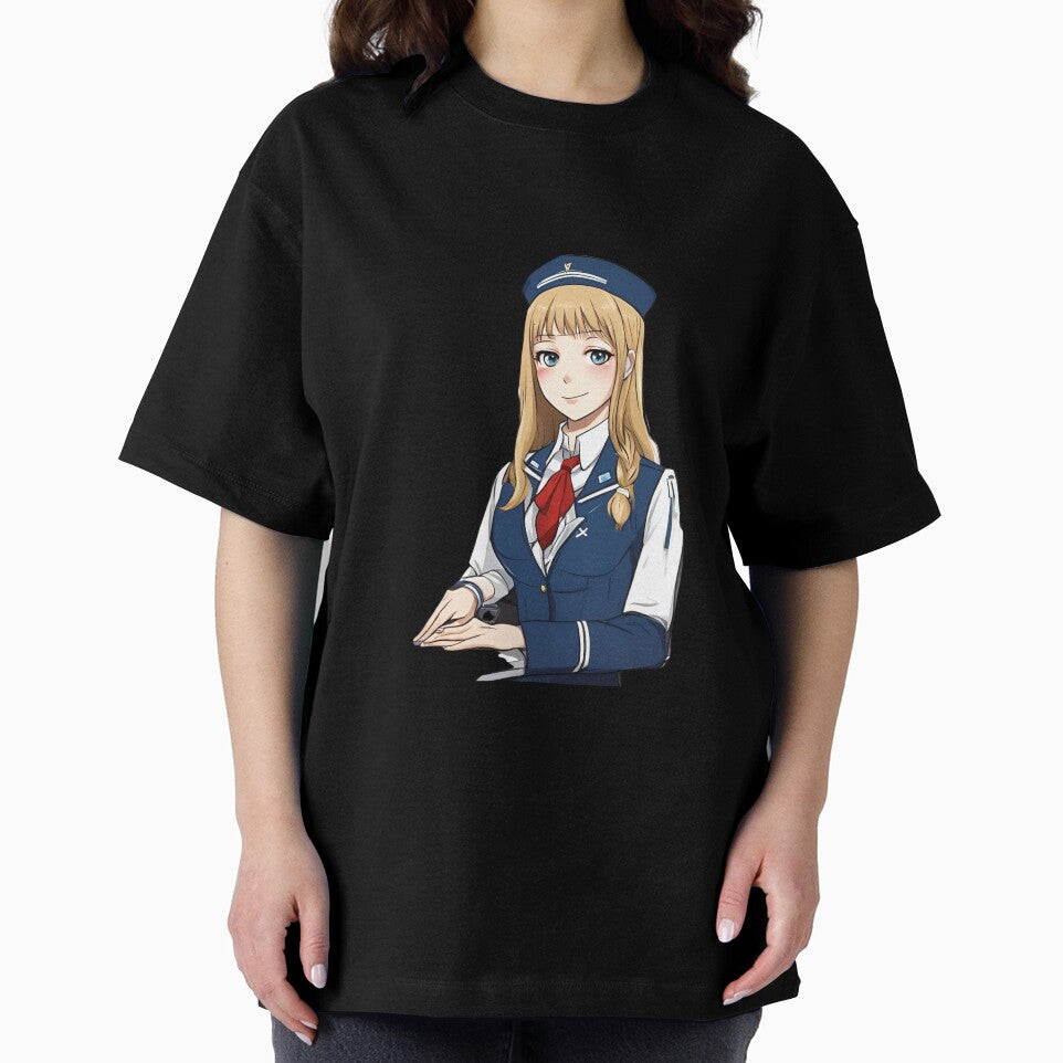 Scandinavian stewardess anime by Aitrob