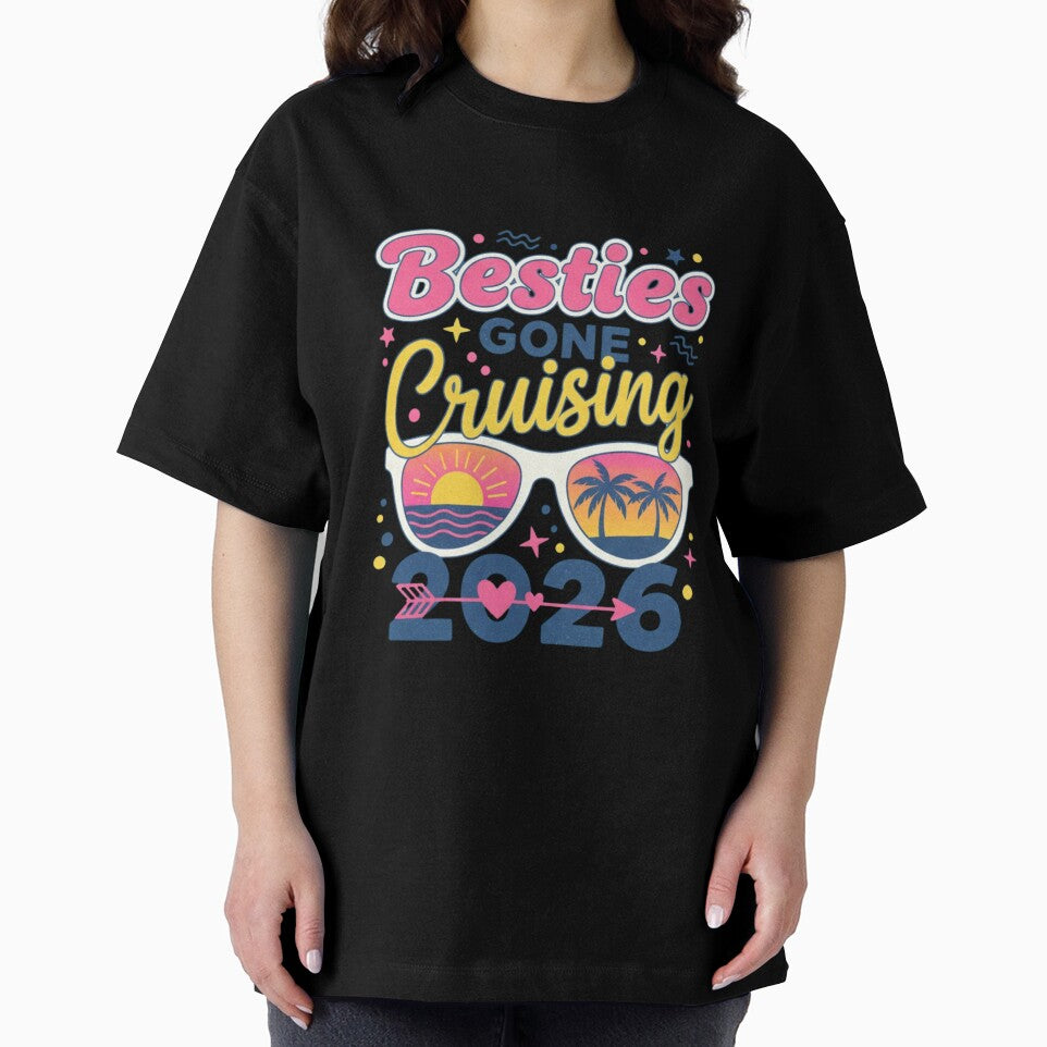 Besties Gone Cruising 2026 Friends Group Vacation Travel by salmzouriart