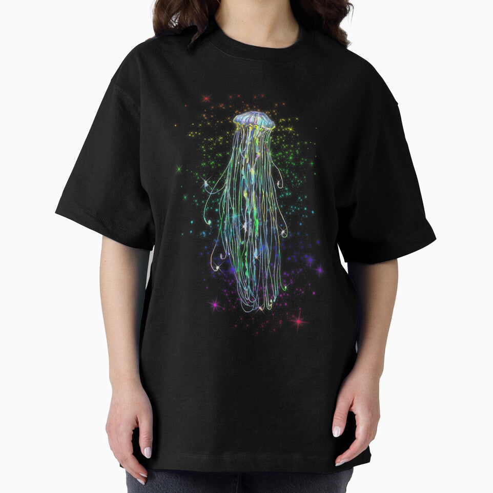 Rainbow Jelly fish by AstraBlink7