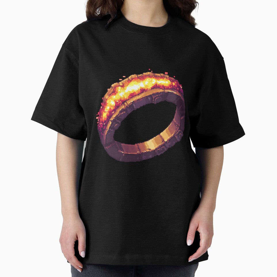 Retro Pixel Art: 8-bit Ring by bapupa