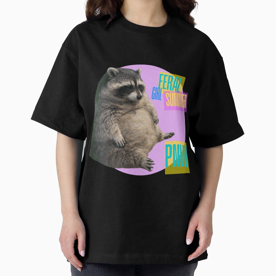 Feral Girl Summer - Pacific Northwest Racoon by WigOutlet
