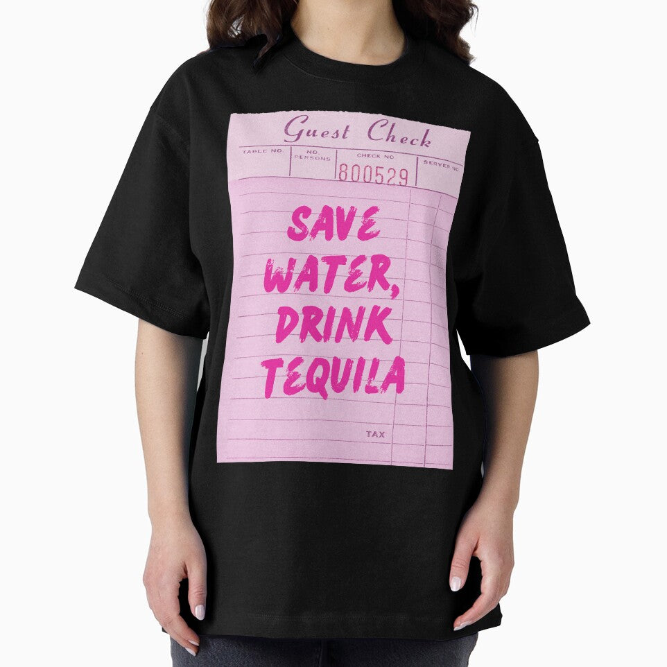 Funny Drinking Quote - Save Water, Drink Tequila by Zaddie A