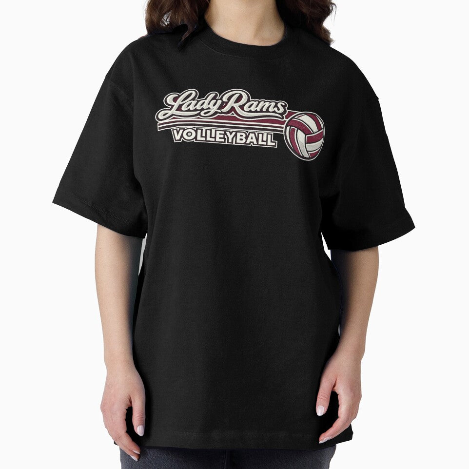 Lady Rams Retro Volleyball by bekagraham
