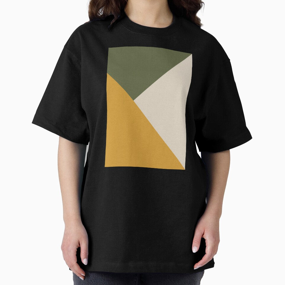 Mustard, Olive Green and Cream White by ZedColors
