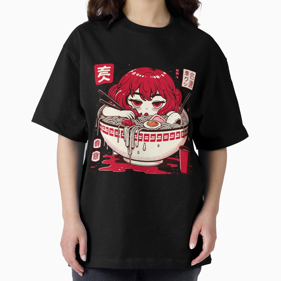 spicy Anime Ramen Bowl: The Ultimate Fusion of Bold Flavors and Edgy Manga by toobel