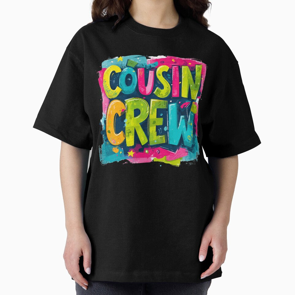 Cousin Crew Colorful Graffiti T-Shirt – Family Matching Tee Essential T-Shirt by Happy'CLICK'