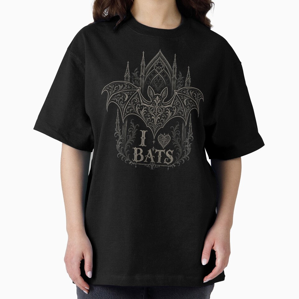I Love Bats by JacquiTaylorArt