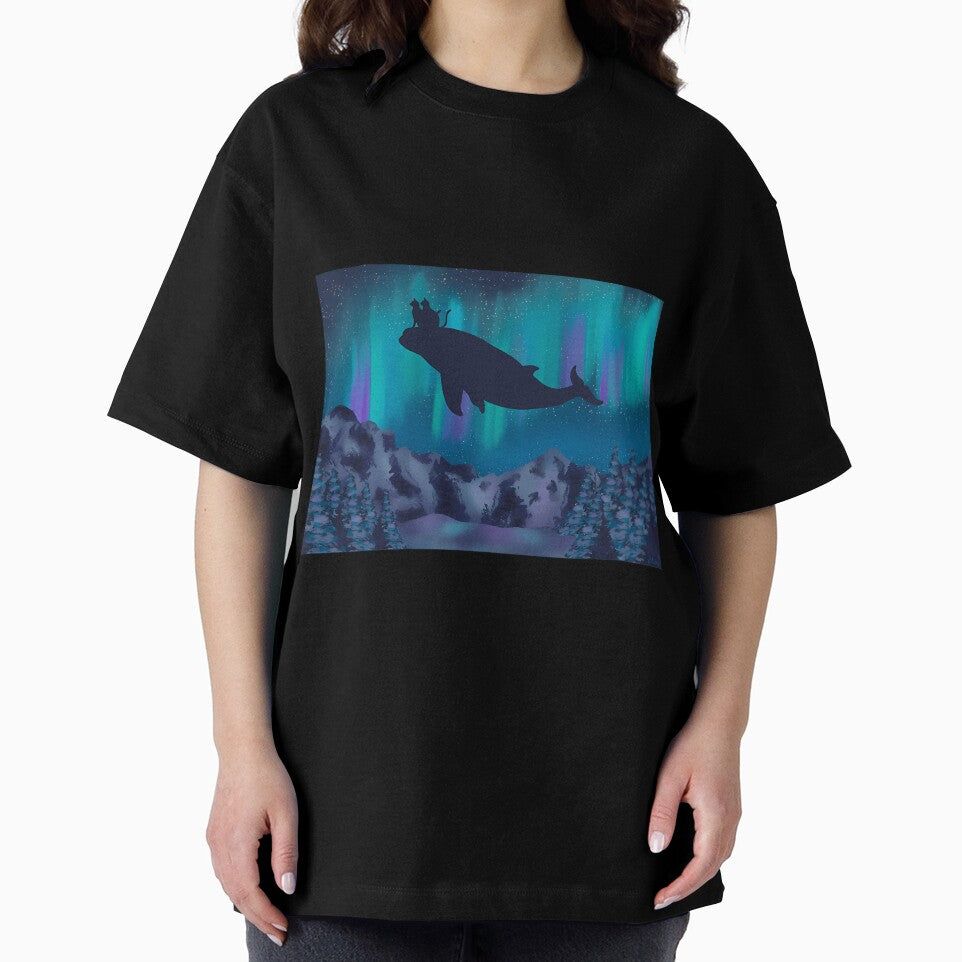 Cosmic Voyage Cats On Space Whale by jlfwvbel41