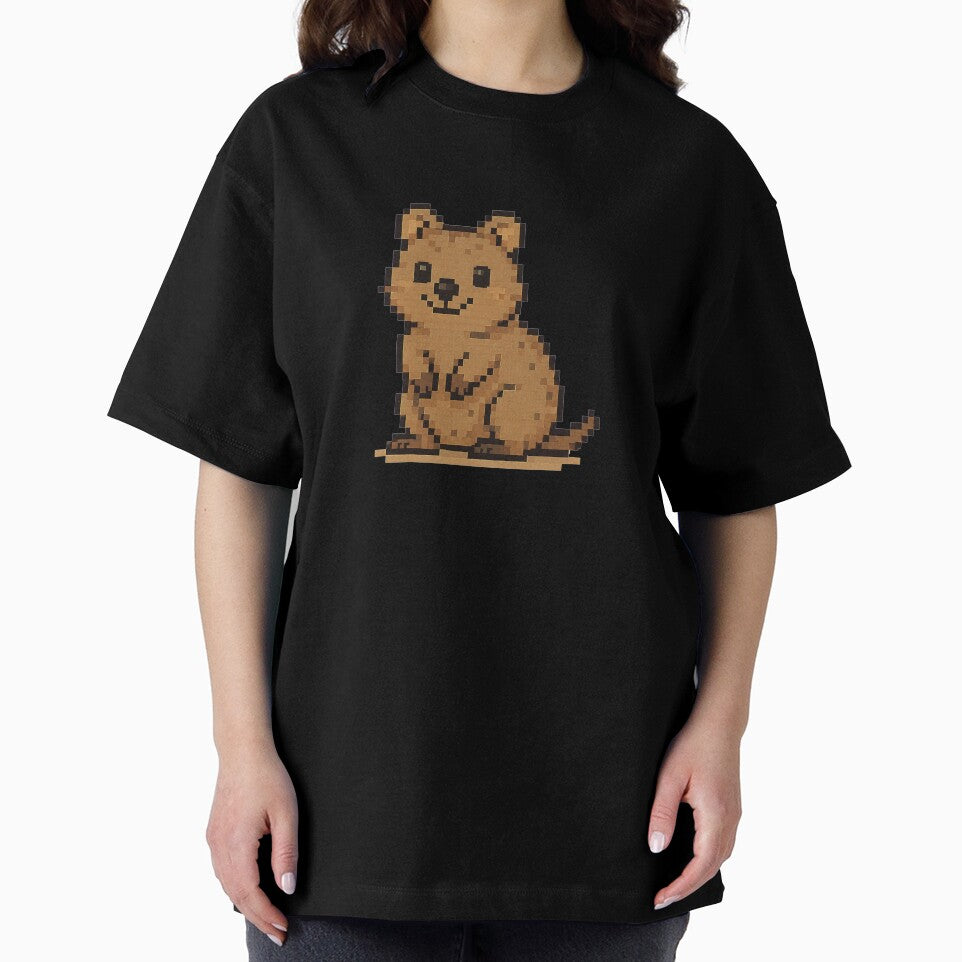 Cute Pixel Art Quokka - Retro 8-Bit Wildlife Design by SLGA-Designs
