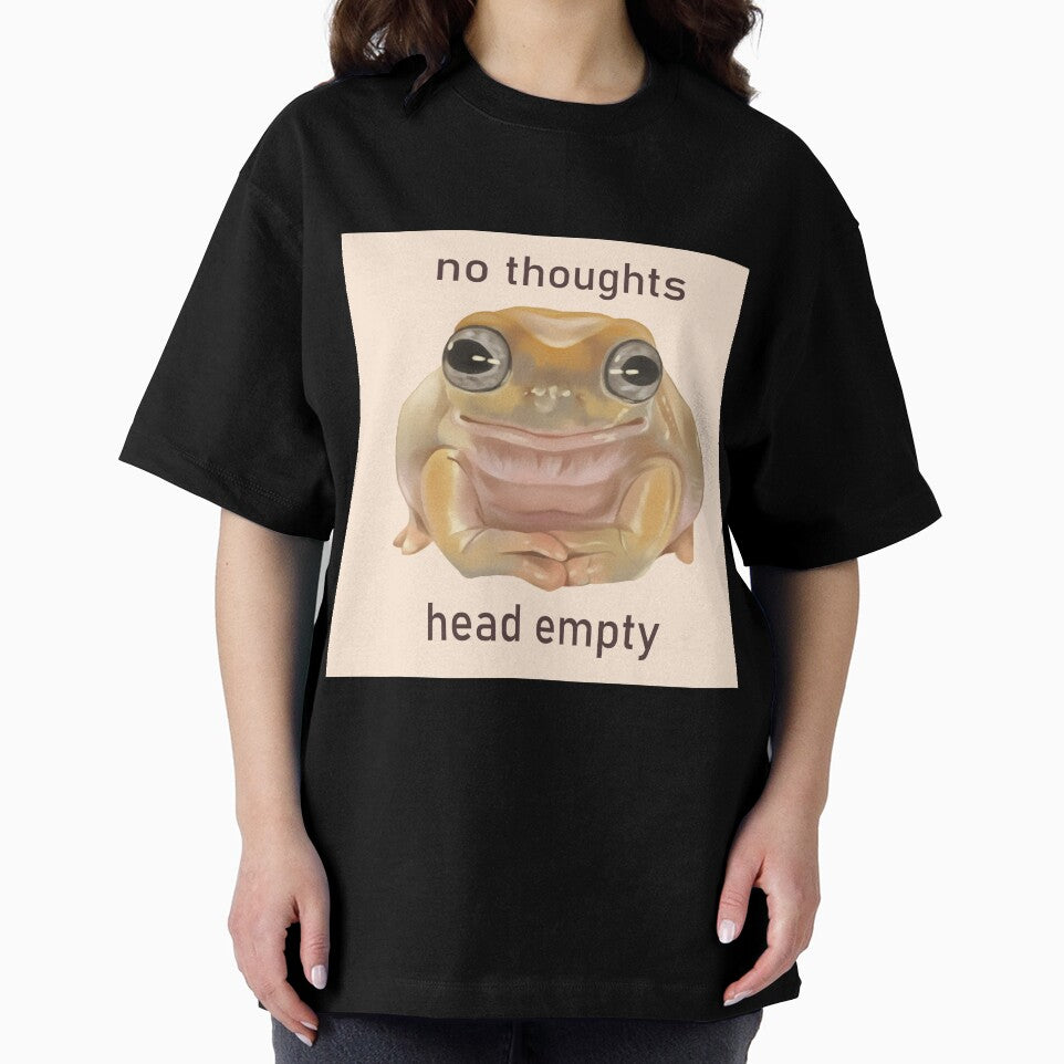 No Thoughts, Head Empty Frog by Lee Zeiman-Heider