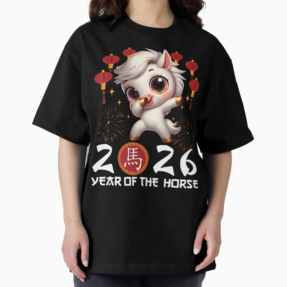 Year Of The Horse 2026 Chinese Lunar New Year Zodiac Horse by KristyCharleen