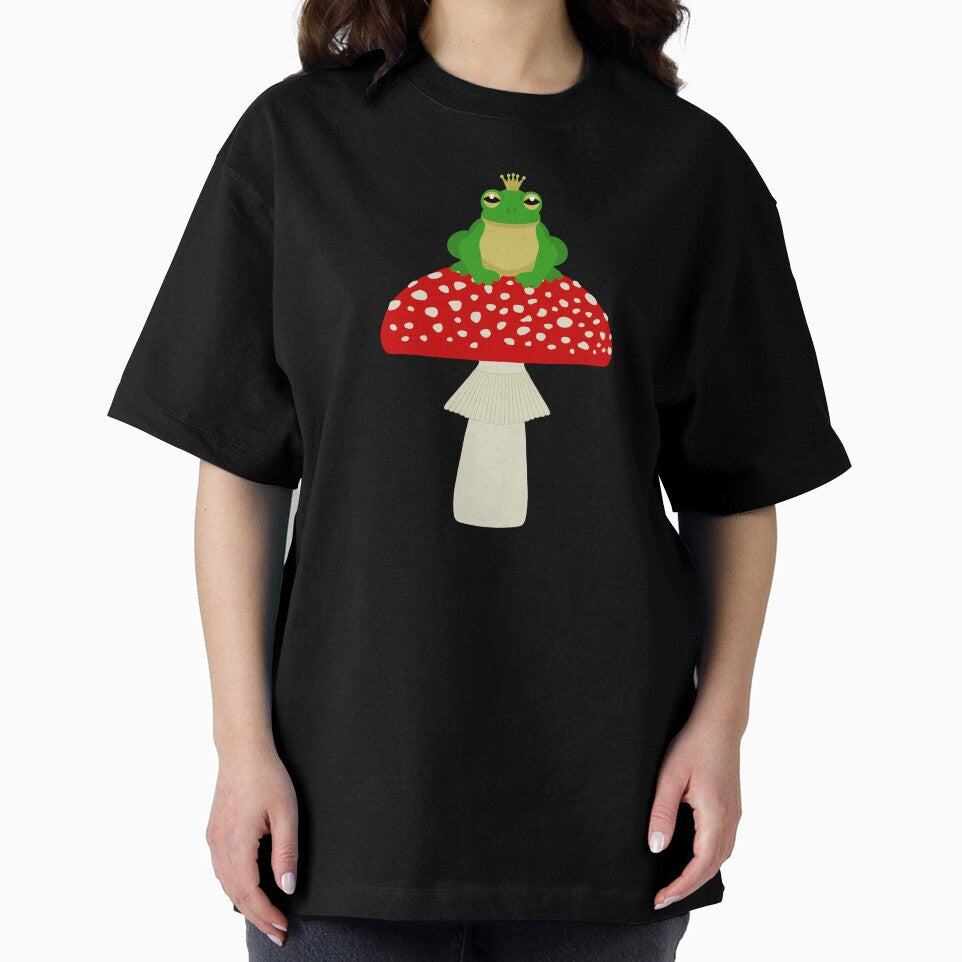 Frog Prince on a toadstool by GeoCreate
