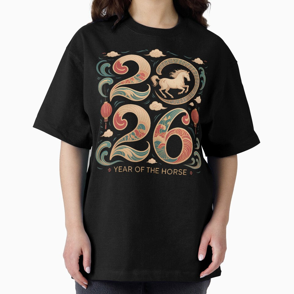 Year Of The Horse 2026 Lunar New Year Chinese Zodiac Horse by GraceShelley