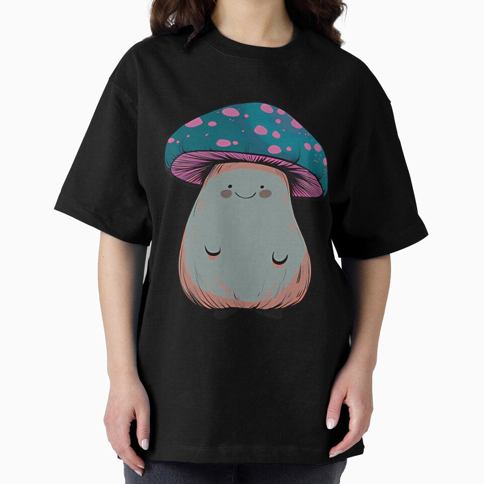 Forest Buddy Cute Mushroom Character by mesihdeanda3