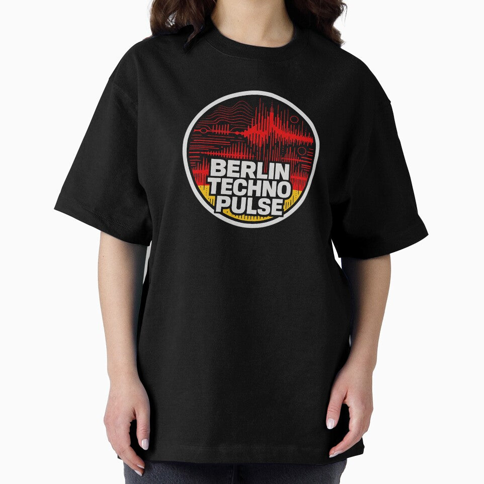 Berlin Techno Pulse – Underground Electronic Music Rave Design by |TRSSHOP|