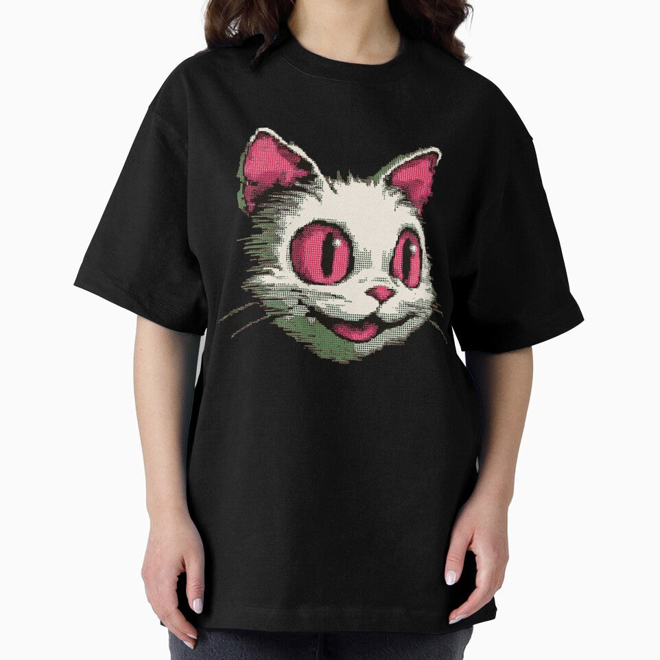 Minimal Pixel Cat Face Icon by Bambooartist
