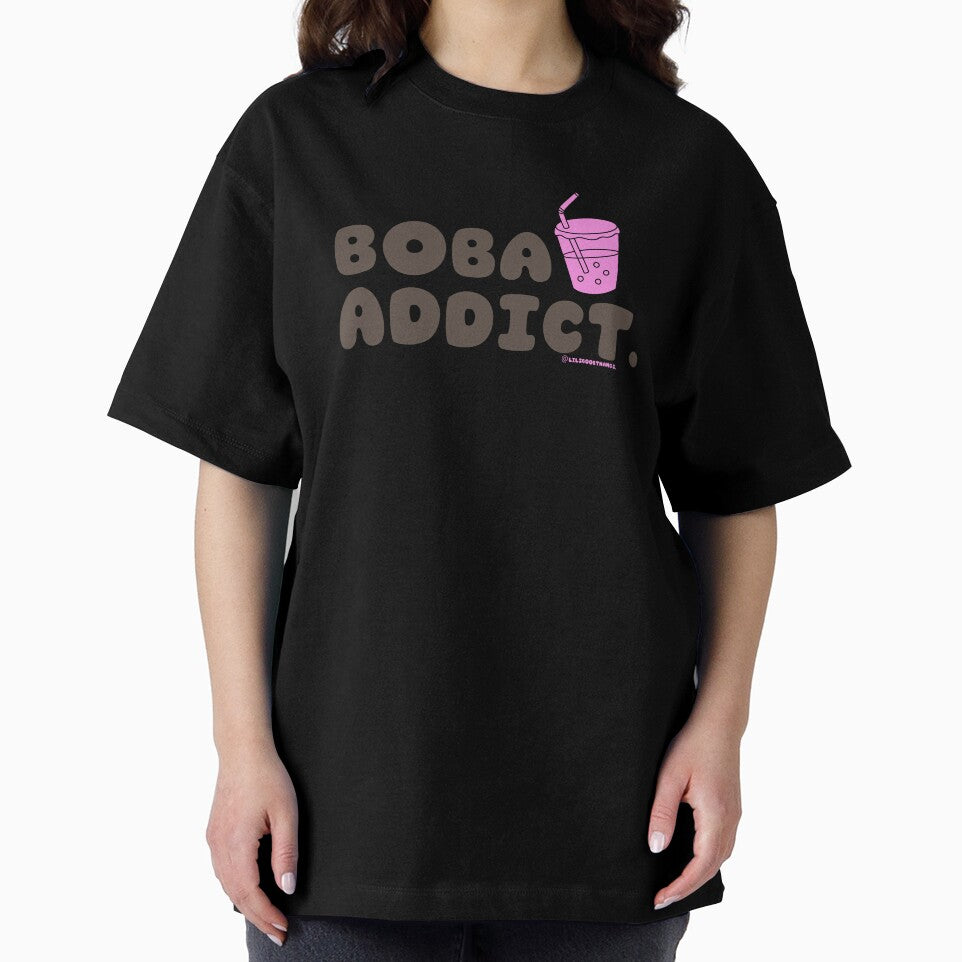 Boba addict, boba, funny boba, bubble tea, milk tea, boba drink, bubble tea v7b | @lilsboobthangs by lilsboobthangs