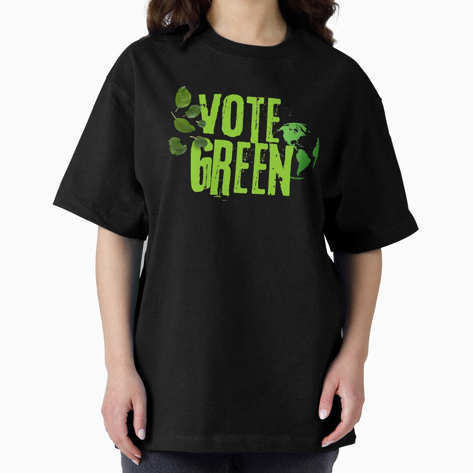 Vote Green Grunge Text Design by JOYACEPTY
