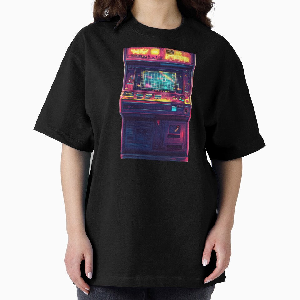 Neon Retro Arcade Machine by TotemTrovia