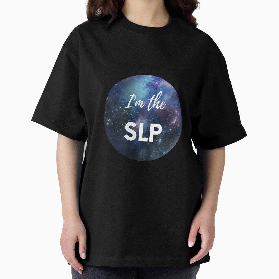 I'm the SLP Galaxy Speech Therapist Gifts Pretty by ChloeLovesColor