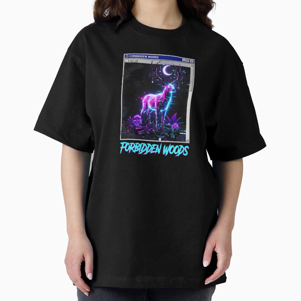 Forbidden Woods Weirdcore Glitch Deer Aesthetic by SplashTastic