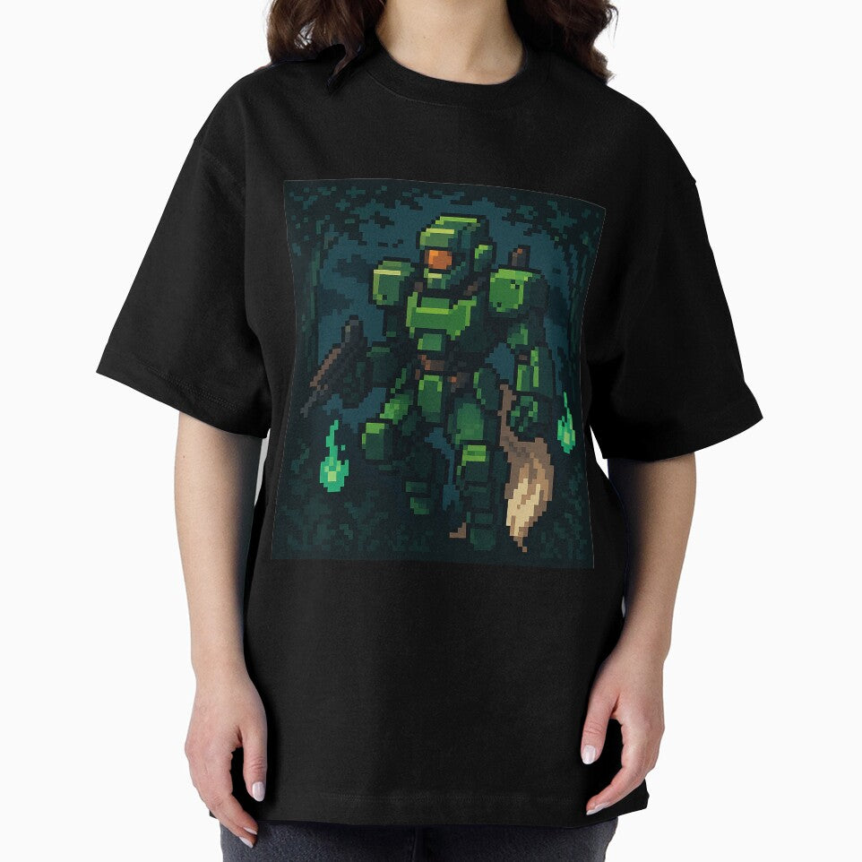 Green Mech Warrior by Random 00