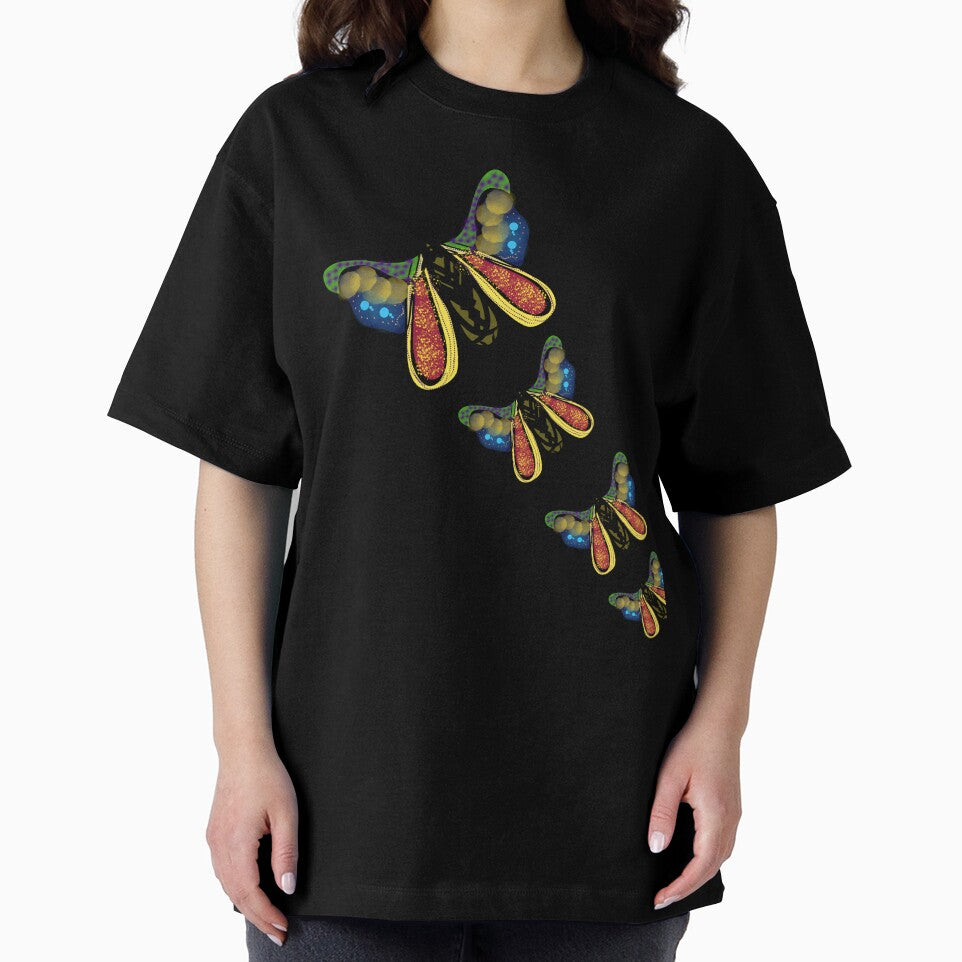 Boho Butterfly Flight | Whimsical Nature Illustration by HopeAndHustle