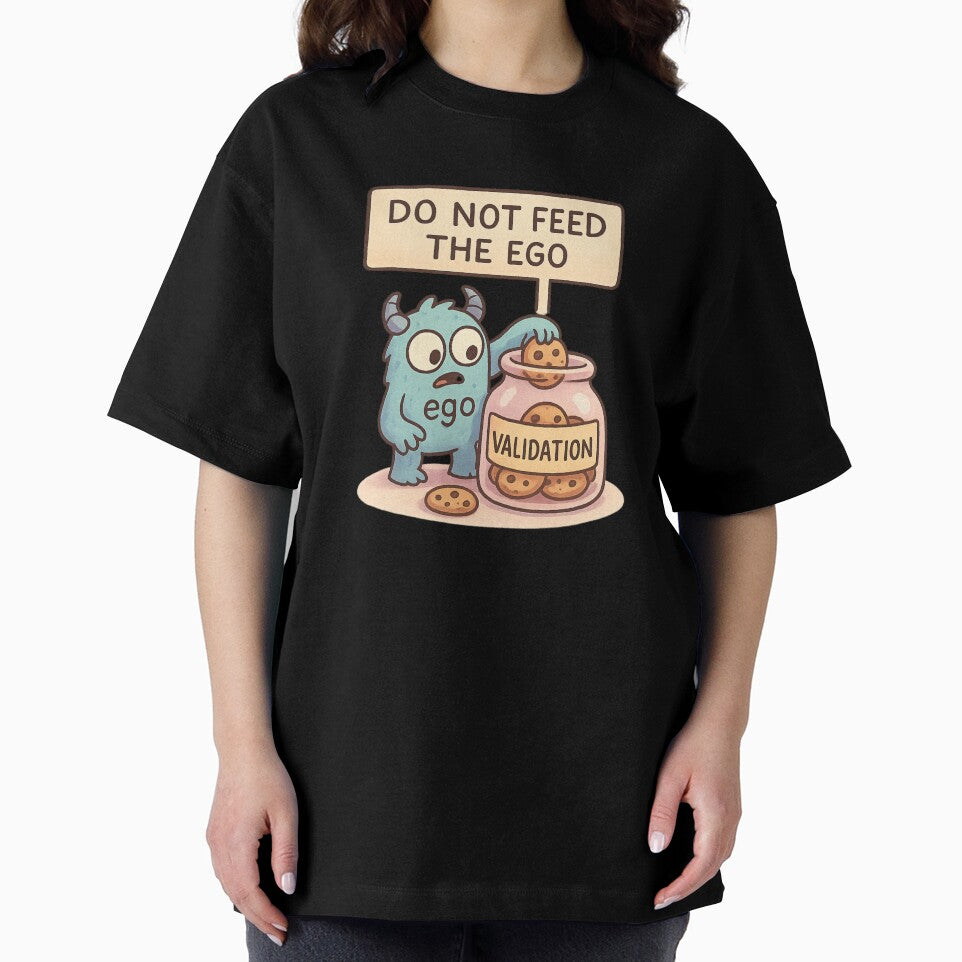 Do Not Feed the Ego Cute Monster by ac3iongDcreator