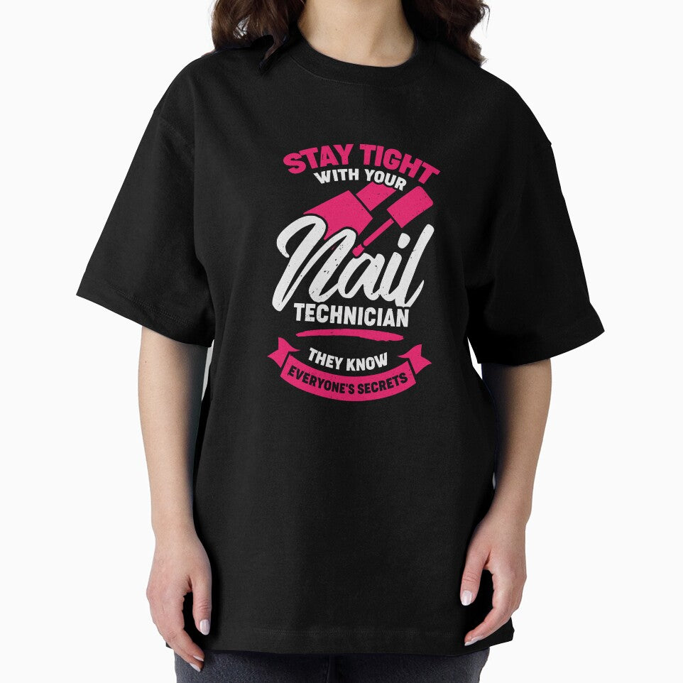 Funny Nail Salon Tech Technician Gift by Marcid95