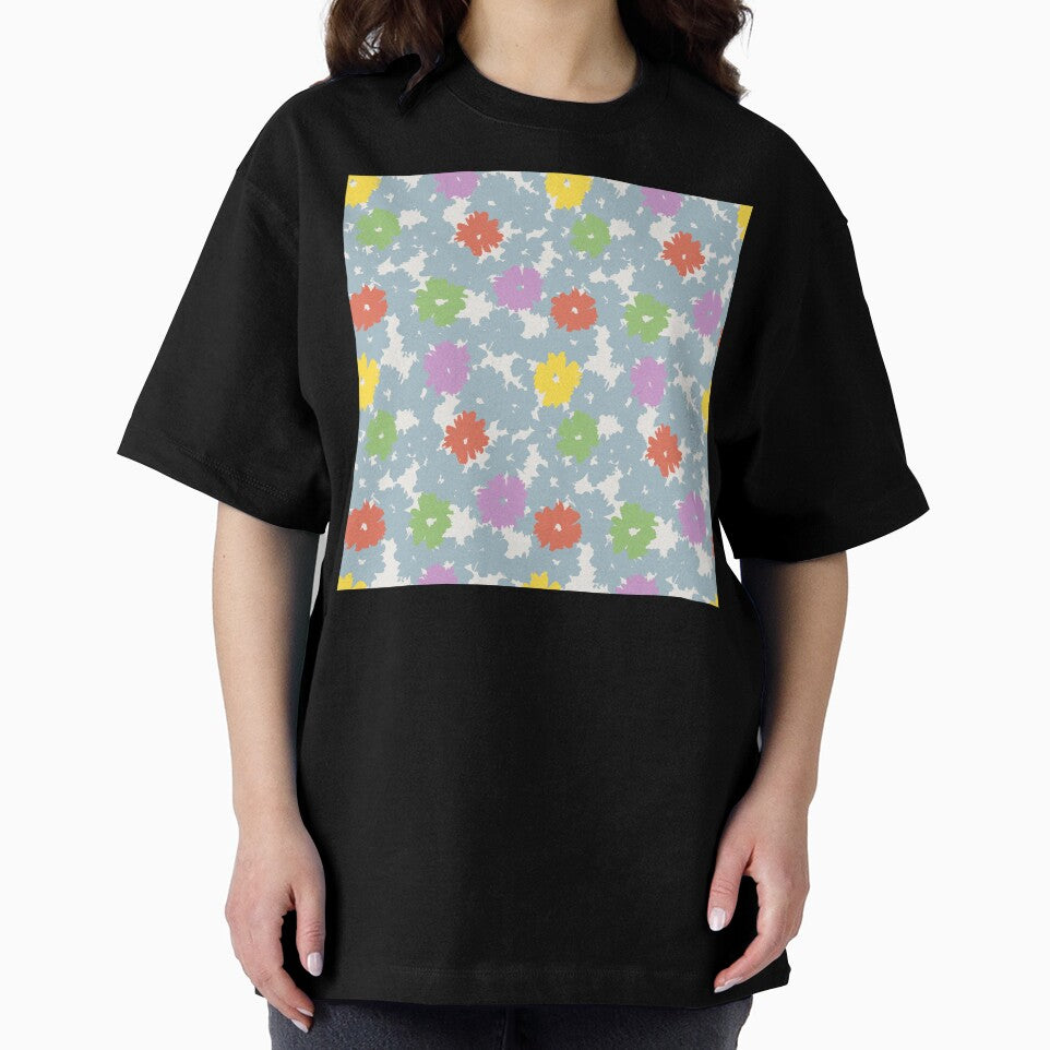 Cali Boho Scattered Floral Pattern by BossyCatHome