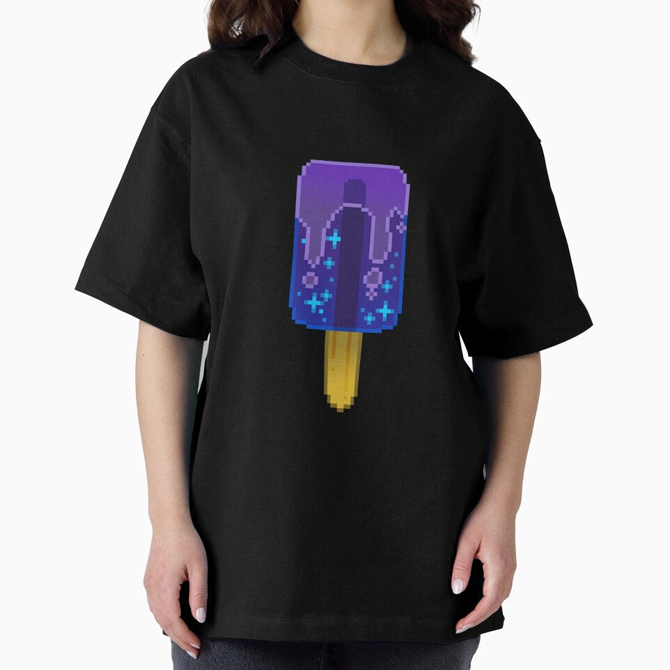 Pixel Art - Indigo/Purple Galaxy Popsicle by Kaiko-Roku