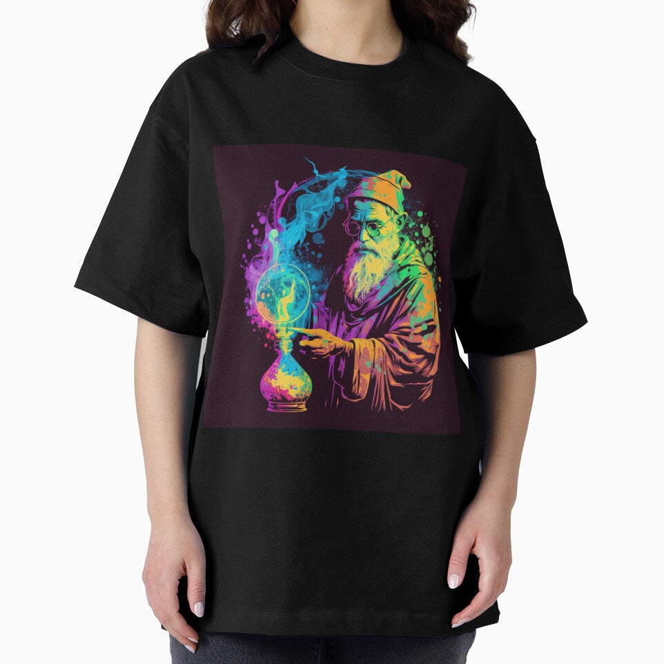 Wizard Casting a Spell Pop Art 4 by AstroRisq