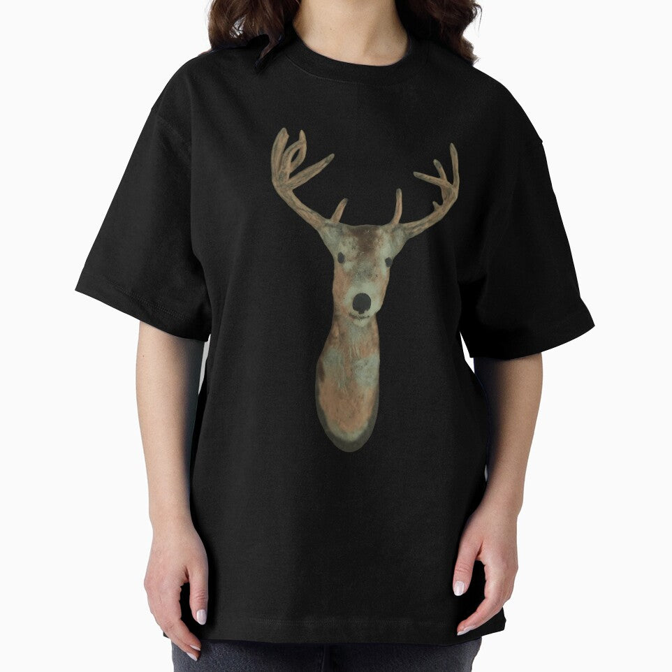 Bizarre Deer Mount Surreal Portrait by ikgrnzmpb88