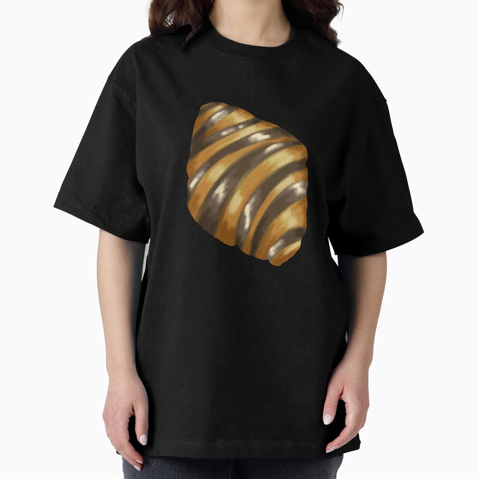 Chocolate Croissant // Soft Brush Pastries by DanielleFishIll