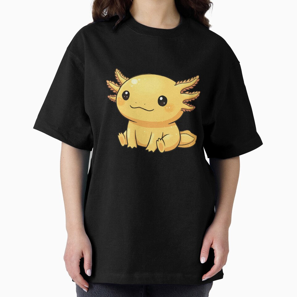 Golden Glow – Rare Golden Axolotl Aesthetic by Petzzz