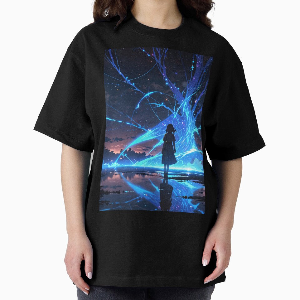 Shimmering Ethereal Being in Mist by mikaws