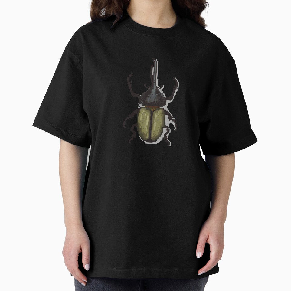Pixel art beetle nº 43 by Kanistamps