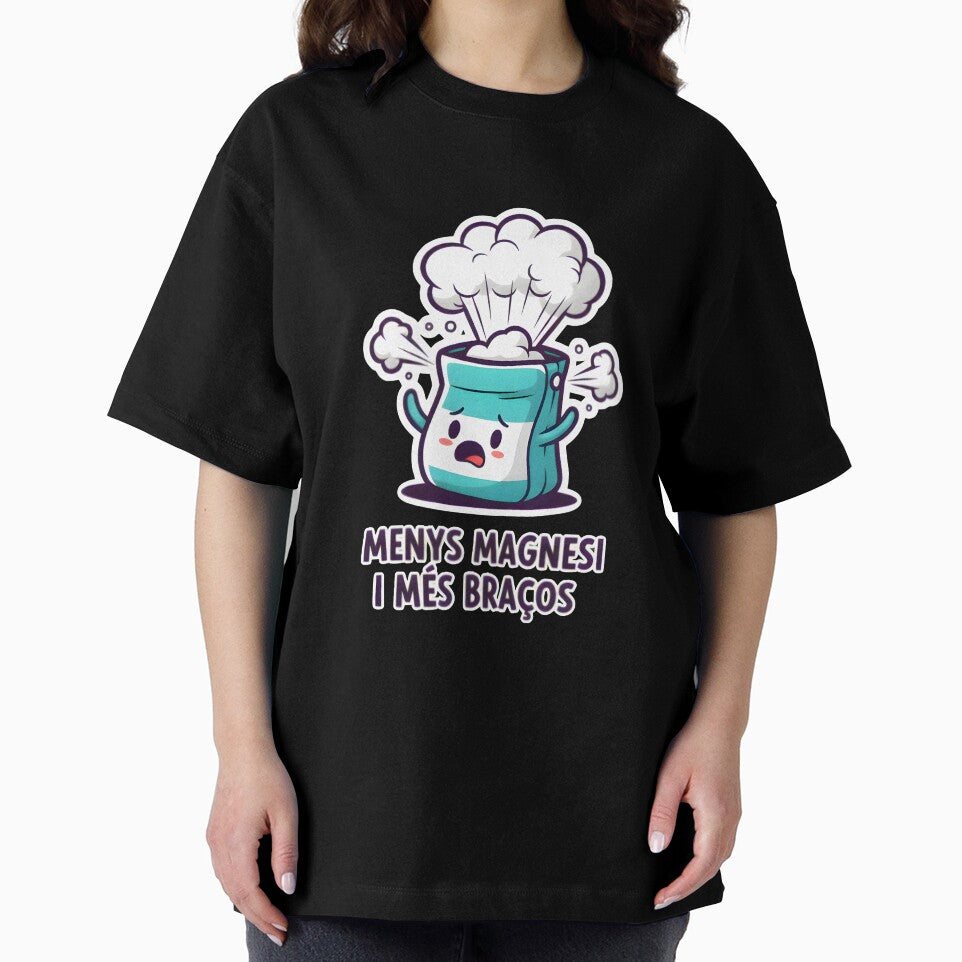 Stressed Chalk Bag Mascot - Aqua Blue Climbing Art by LoopassVD
