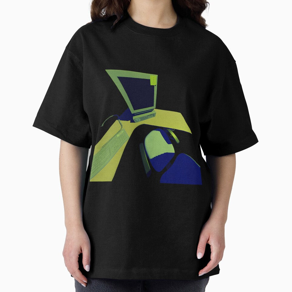 Liminal Space Office Geometric Art by hjbzazuj36