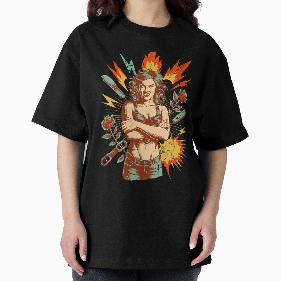 Retro Dangerous Woman by Amanda's Factory