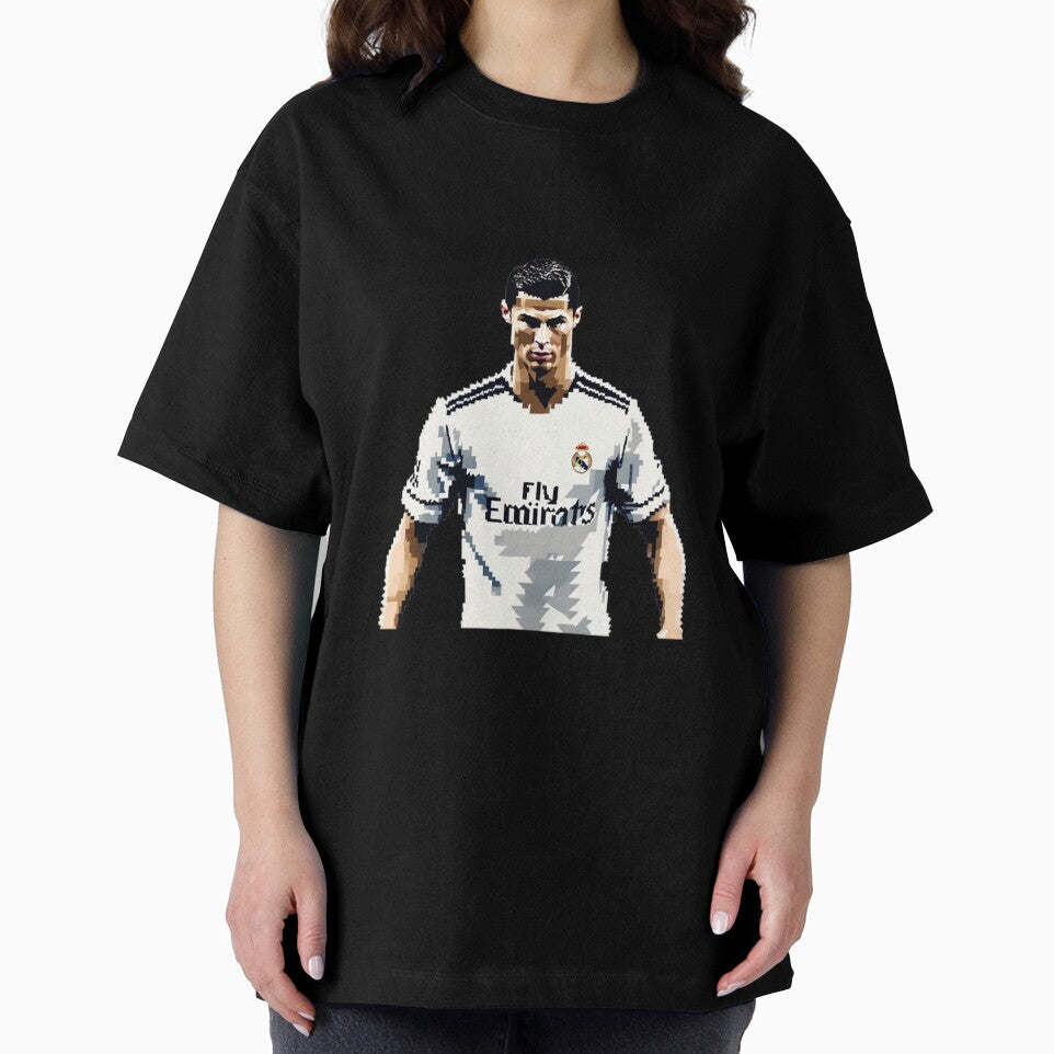 Cristiano Ronaldo CR7 Game Time Pixel Artwork Futbol Soccer by The-GOAT-Store