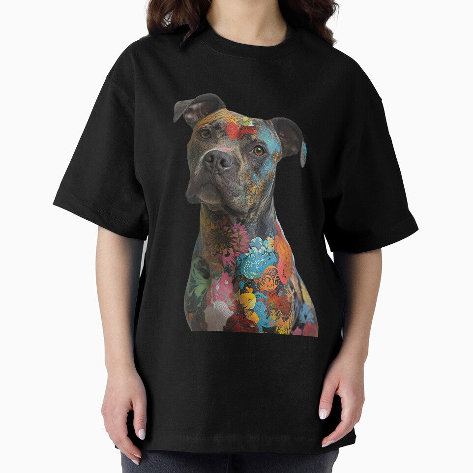 Ornate Cute Pitbull by Yogimeister