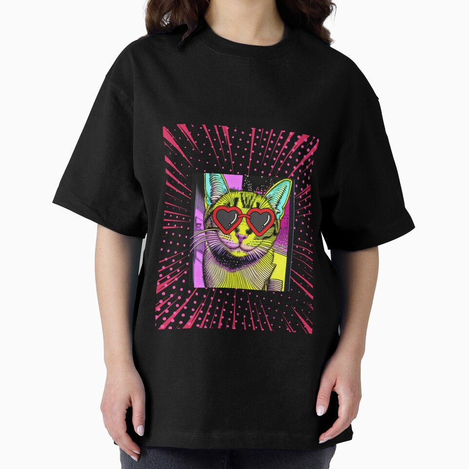 pop art cat by monaesane