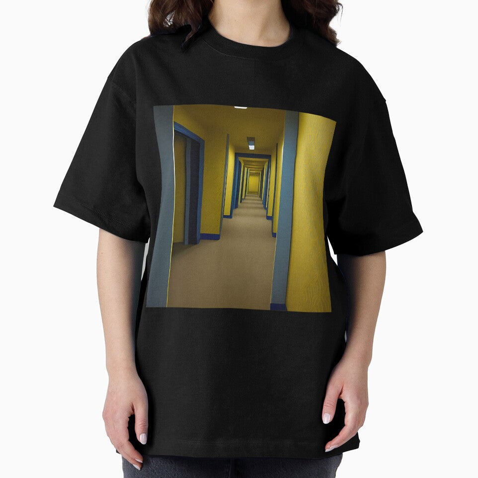 Liminal Space Yellow Wallpaper Eerie Doors by qnvpewhwim55