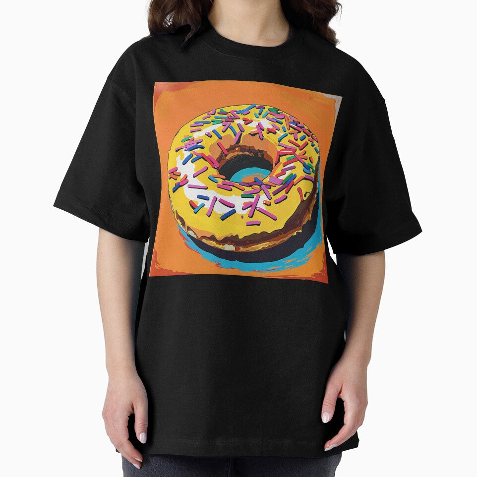 Iced Donut Pop Art 5 by AstroRisq