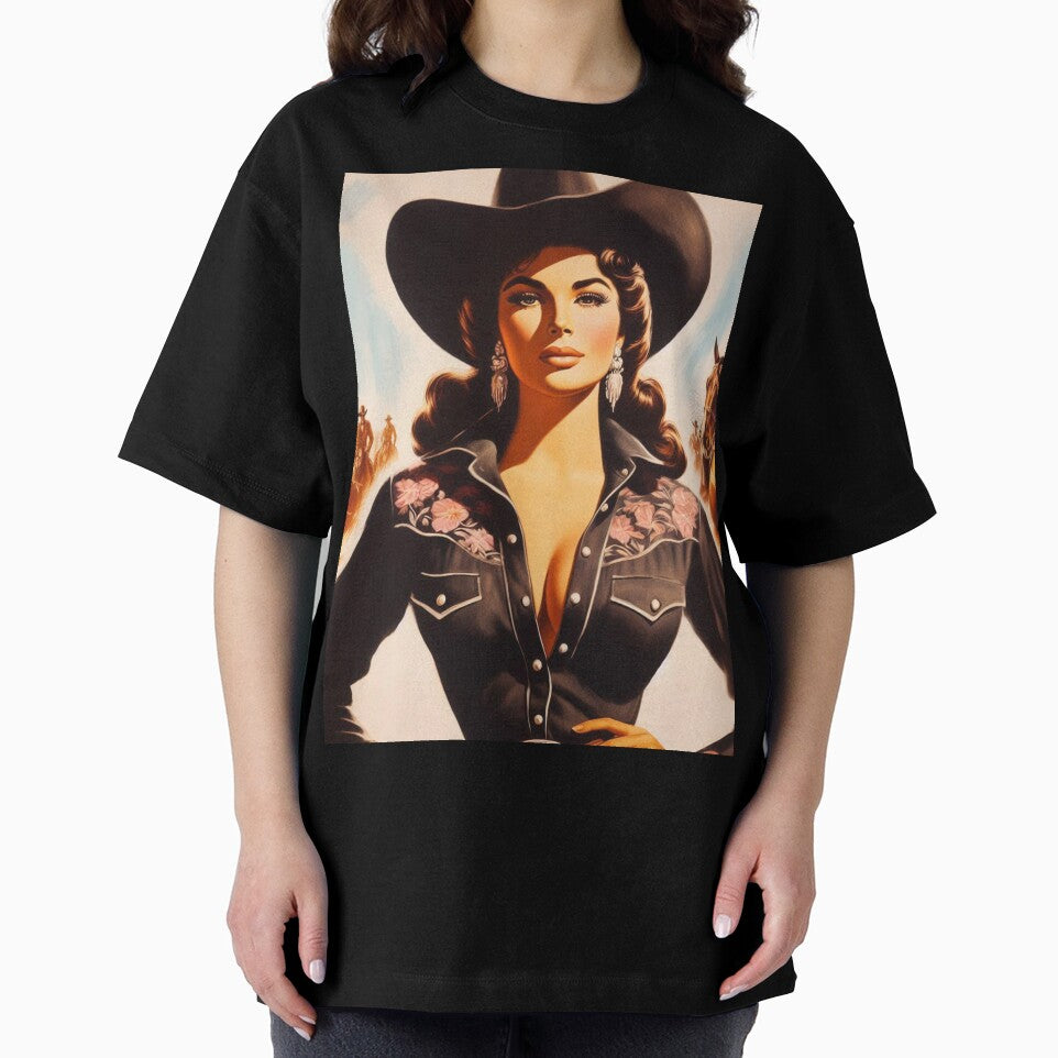 Vintage Western Pin Up by PulpVintage