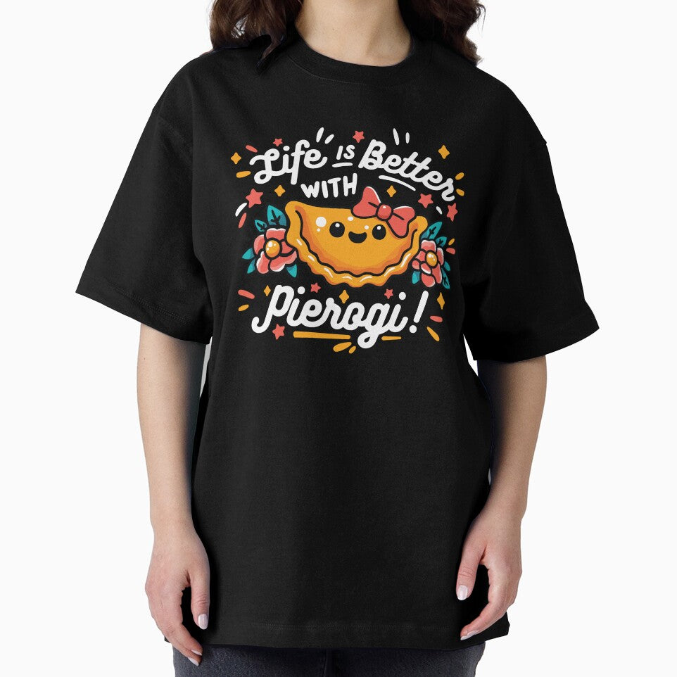 Life is better with Pierogi Funny Gifts For Polish Food Lovers by CowCanvas