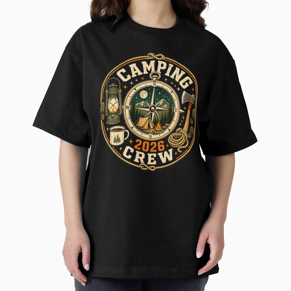 Camping 2026 Crew Vintage Outdoor Adventure by INKPOPTOURI