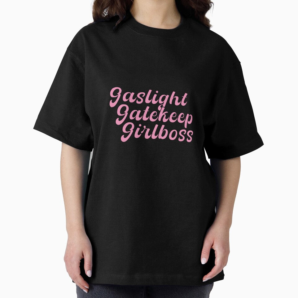 Gaslight Gatekeep Girlboss Pink by Daniela Leite